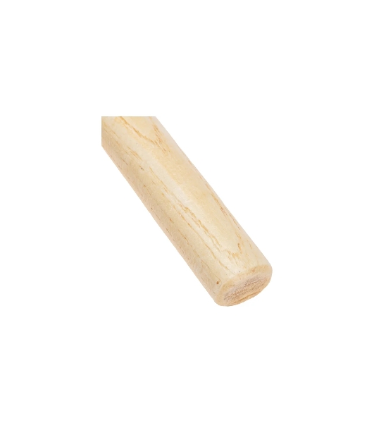 Киянка резиновая Kranz KR-12-8145 910 г, черная резина, деревянная рукоятка