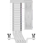 Устройство охлаждения (кулер) PcCooler R400 ARGB Soc-AM5/AM4/1200/1700/1851 белый 4-pin Al+Cu 180W Ret (R400-WHAWYX-US), фото3