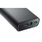 Портативный аккумулятор OLMIO QR-20, 20000mAh, 22.5W, QuickCharge3.0/PowerDelivery, LCD, серый, фото3