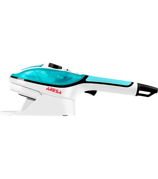 Отпариватель Aresa AR-2304 бирюзовый, 1000 Вт, 25 г/мин, 90 мл