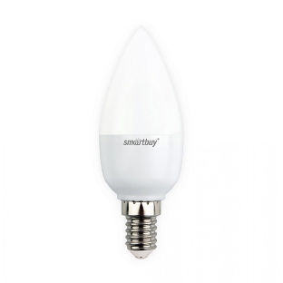 Лампа светодиодная Smartbuy 7W/6000/E14 (SBL-C37-07-60K-E14)