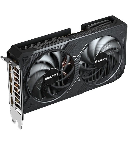 Видеокарта Gigabyte GeForce RTX 5060 Ti Windforce Max OC, NVIDIA RTX 5060 Ti, 8 ГБ GDDR7, 128 бит, PCI-e 5.0, 1xHDMI, 3xDP, 2587 МГц