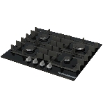 Поверхность газовая Bosch PNP6B6K40 Газ, 4.5х59x52 см, закаленное стекло, 4 конфорки, газ-контроль, автоподжиг, черный, фото6