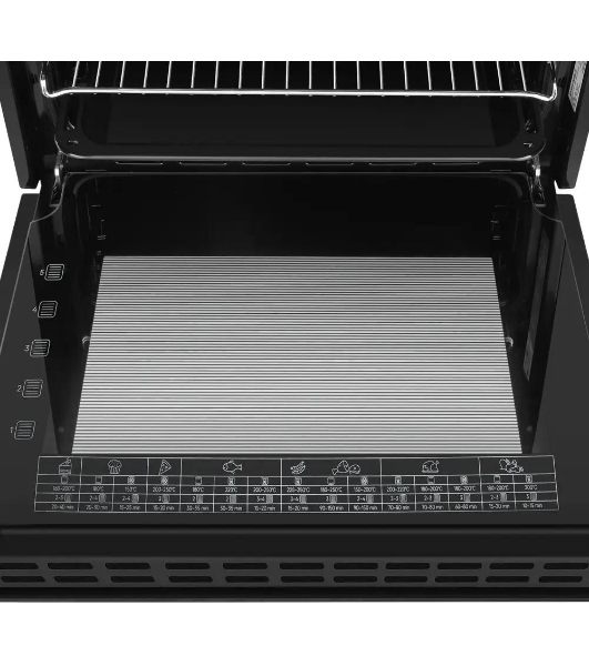 Шкаф духовой электрический Maunfeld AEOH60102S, 60л, дверца с 3 стеклами, нержавеющая сталь