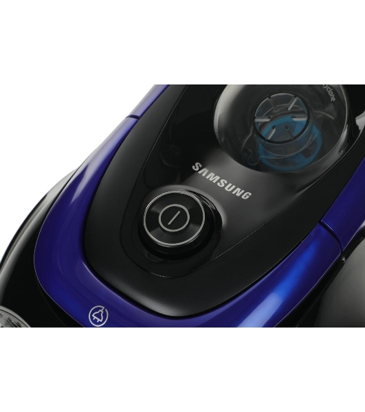 Пылесос Samsung VC18M21A0SB/EV синий/черный, 380/1800 Вт, уборка сухая, пылесборник контейнер 1.5 л