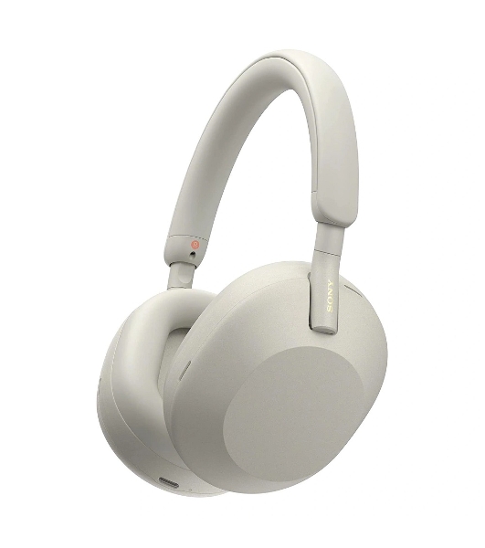 Гарнитура беспроводная/проводная Bluetooth Sony WH-1000XM5, серебристый