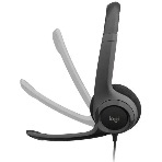 Гарнитура Logitech H390 чёрный, проводная, USB, фото12