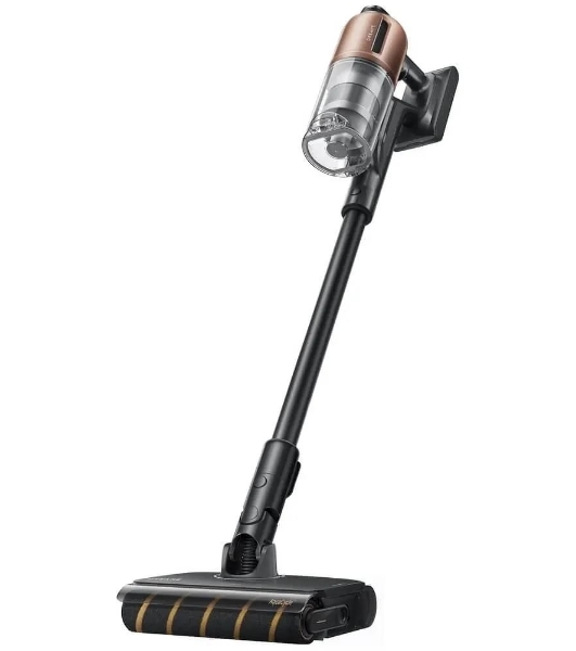 Пылесос вертикальный Dreame Z20 AquaCycle черный/бронзовый, питание от аккумулятора, 250 Вт, уборка влажная/сухая, пылесборник 0.6 л