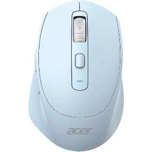 Мышь Acer OMR504 голубой оптическая 3200dpi silent беспров. BT/Radio USB 4but (ZL.MCE11.01E)