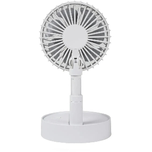Вентилятор Centek CT-5044 белый, настольный, 4 Вт, 3 скорости, 10 см