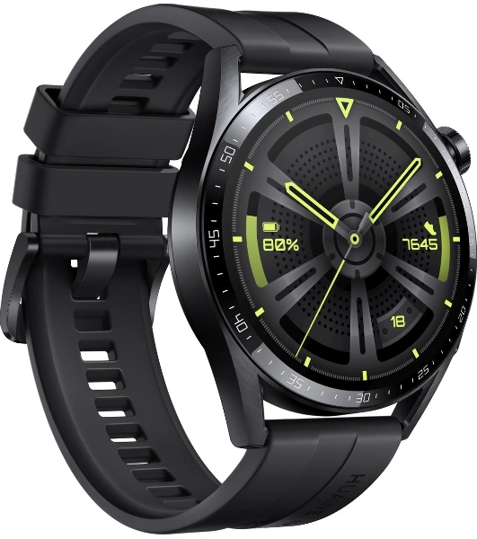 Умные часы Huawei Watch GT 3 JPT-B29, 1.43' AMOLED, Bluetooth, черный