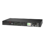 Стоечный автоматический переключатель ввода резерва APC Rack ATS, 230V, 16A, C20 in, (8) C13 (1) C19 out, фото 1
