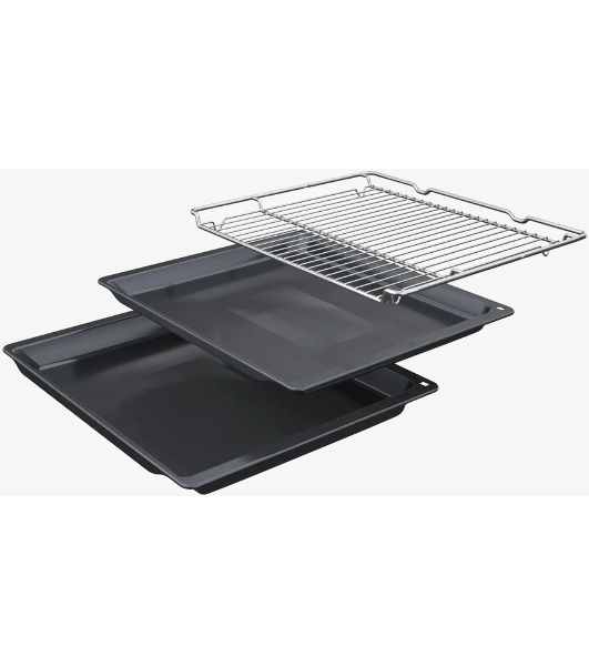 Духовой шкаф электрический Bosch HBG7341B1 черный