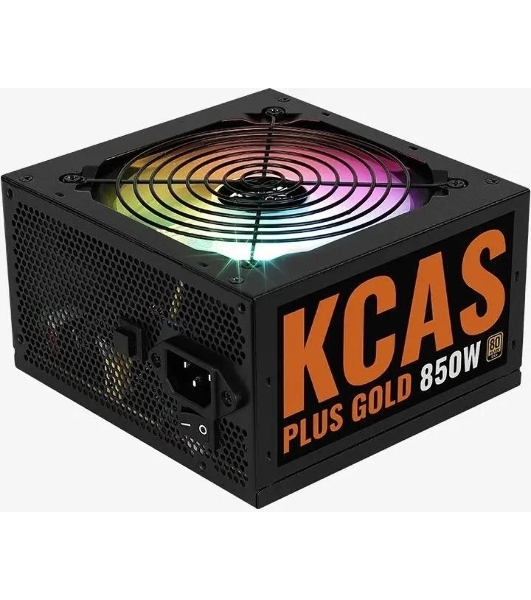 Блок питания Aerocool/Formula KCAS PLUS GOLD 850W (850W, ATX v2.4, APFC, Fan ARGB 12cm, 80+ Gold, Retail)