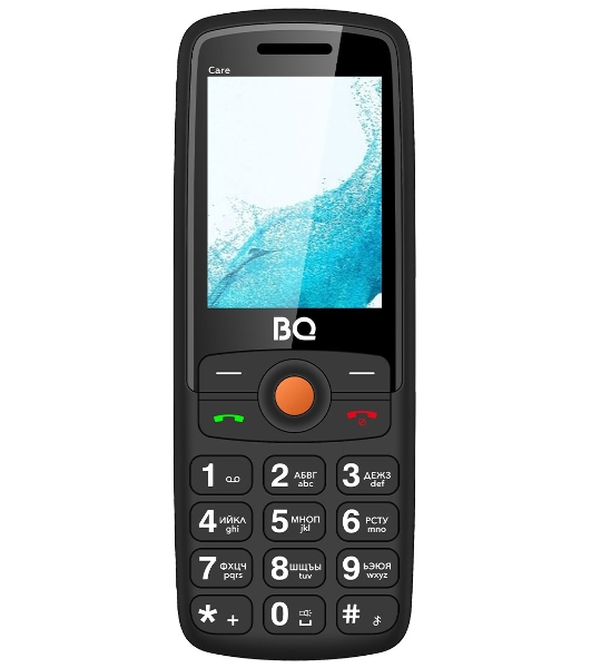 Мобильный телефон BQ 2459 Care черный