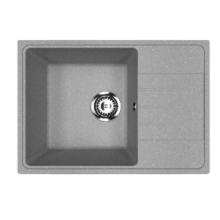 Мойка кухонная PRACTIK PR-M 600-003 светло-серый
