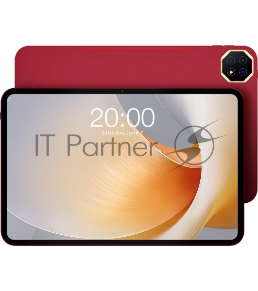 Планшет Teclast T65 Plus 13.4', 8Gb, 128Gb, 4G LTE, Android 15, красный