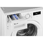 Стиральная машина встраиваемая Weissgauff WMI 6147 Inverter Steam белый, загрузка фронтальная 7 кг, 1400 об/мин, класс A+++, фото2