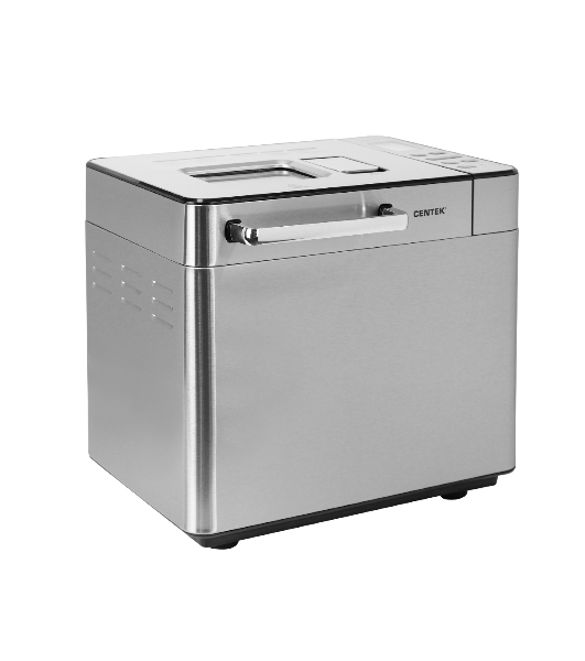 Хлебопечка Centek CT-1419 серебристый, 750 Вт, 1 кг, 25 программ