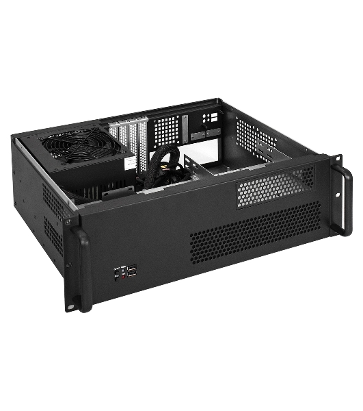 Серверный корпус ExeGate Pro 3U330-02 (RM 19', высота 3U, глубина 330, БП 800ADS, USB)