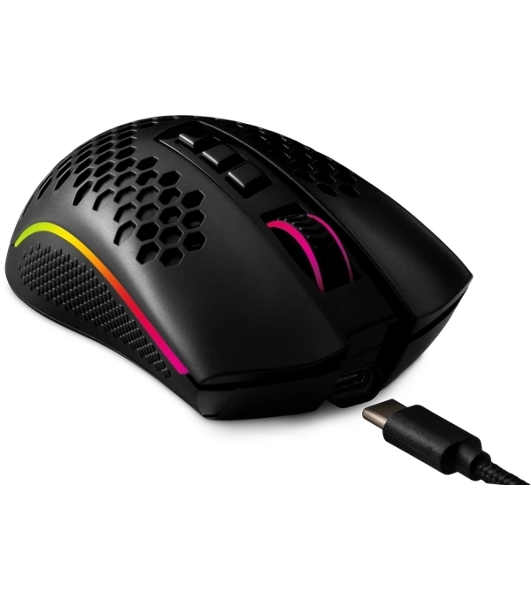 Мышь беспроводная игровая REDRAGON Storm Pro RGb, 16000 dpi