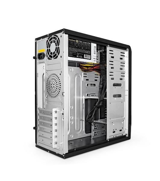 Корпус ExeGate CP-601-CP400, Midi-Tower, чёрный, БП 400 Вт
