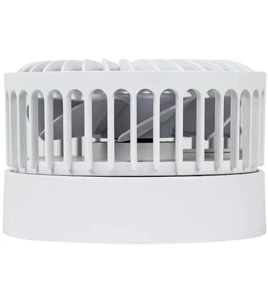 Вентилятор Centek CT-5044 белый, настольный, 4 Вт, 3 скорости, 10 см