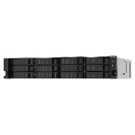 Сетевое хранилище без дисков SMB QNAP TS-1273AU-RP-8G NAS 12 HDD trays, 2x 2.5 GbE, rackmount, 2 PSU. 4-core AMD V1500B2,2 GHz, RAM 8 Gb (8 Gb UDIMM DDR4 (1 x 8 Gb) up to 32 Gb (2 x 16 Gb)). W/o rail kit RAIL-B02, фото3