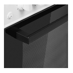 Плита комбинированная Maunfeld MGC60ECW04 белый, газовых конфорок 4 шт, духовка электрическая 65 л, 60 см x 88 см x 65 см, фото3