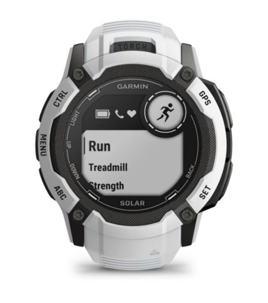 Умные часы Garmin Instinct 2X Solar, 1.0' MIP, 5G, Bluetooth, IPX7, белый