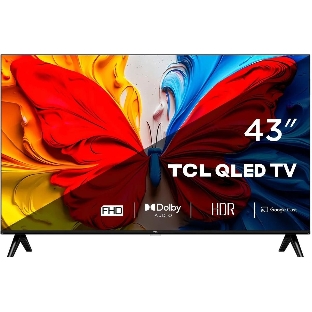Телевизор TCL 43' 43S5K черный QLED FHD 60Hz Smart TV