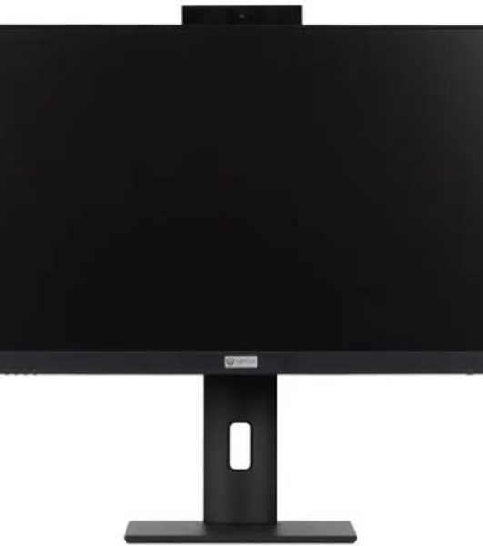 Монитор 27' Lightcom V-MAX ПЦВТ.852859.300 TFT 1920x1080, 75 Гц, 4 мс, 16:9, 300 кд/м², VGA, HDMI, DP, USB Hub (2×USB 3.1 + 1×USB-C), 3.5 Jack, динамики, веб-камера, черный, в реестре Минпромторга