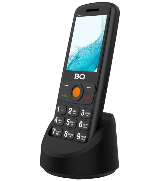 Мобильный телефон BQ 2459 Care черный