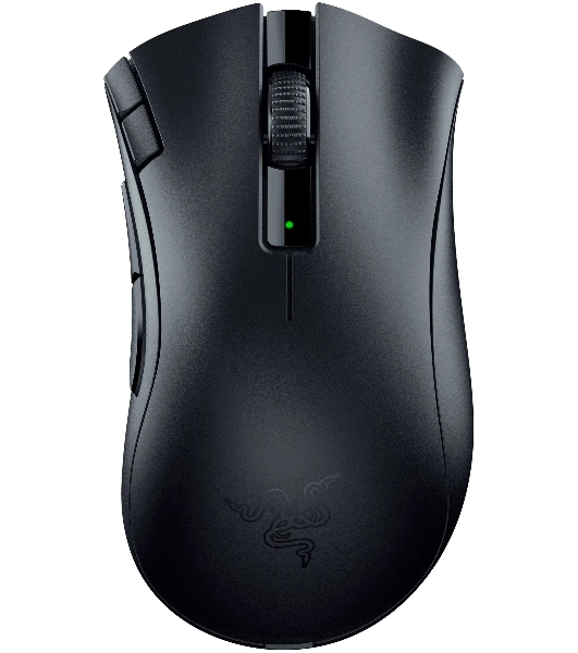 Мышь беспроводная Razer DeathAdder V2 X Hyperspeed черный, 14000 dpi, радиоканал, Bluetooth, USB, кнопки - 7