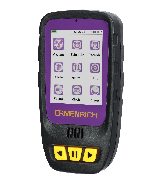 Дозиметр Ermenrich Ping RD40 фиолетовый/черный (84640)