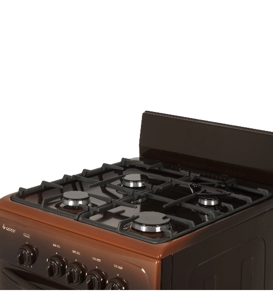 Плита газовая Gefest CG 50М02 К83 коричневый, конфорок 4 шт, духовка 42 л, 50 см x 85 см x 53 см