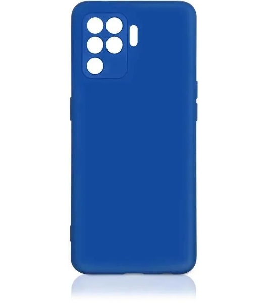 Чехол (клип-кейс) DF oOriginal-11, для Oppo Reno 5 Lite, синий df ooriginal-11 (blue)