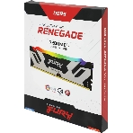 Оперативная память Kingston Fury Renegade RGB, DDR5, 24GB (1x24 GB), 7200 MHz, CL38, радиатор, RGB, серебристый, фото5