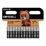 Элемент питания алкалиновый AAA/LR03 (блист. 12шт) Basic Opticell 5051011, фото 1