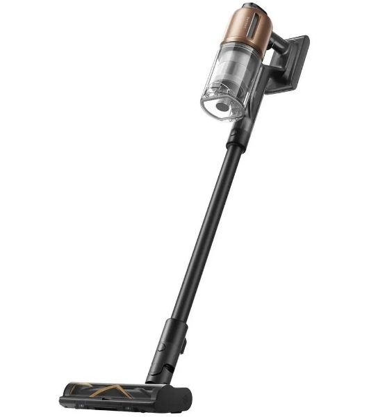Пылесос вертикальный Dreame Z20 AquaCycle черный/бронзовый, питание от аккумулятора, 250 Вт, уборка влажная/сухая, пылесборник 0.6 л