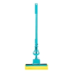 Швабра отжимная Home Palisad 110 см, губка PVA 26х5,5х6 см, телескопическая рукоятка, бирюзовая, фото12