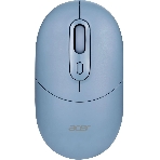 Мышь беспроводная Acer OMR301 синий, 1600 dpi, радиоканал, Bluetooth, USB, кнопки - 4, фото 1