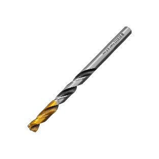 Сверло спиральное по металлу Denzel 6,5 x 93мм, Р6М5, Golden Tip, многогранная заточка