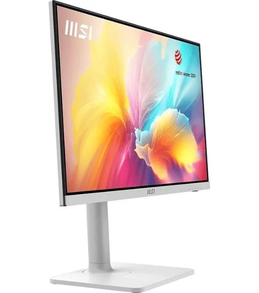 Монитор 23.8' MSI Modern MD2412PW IPS 1920x1080, 100 Гц, 4 мс, 16:9, 300 кд/м2, 1xHDMI, 1xUSB-C, 1x3.5 мм, белый