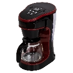 Кофеварка капельная SUPRA CMS-0655 черный/красный, исп. кофе - молотый, 720 мл, 750 Вт., фото2
