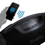 Портативная акустическая система SVEN PS-990, черный, 2.0, 2x90 Вт (RMS), IPx7, TWS, Bluetooth, USB, аккумулятор, фото10