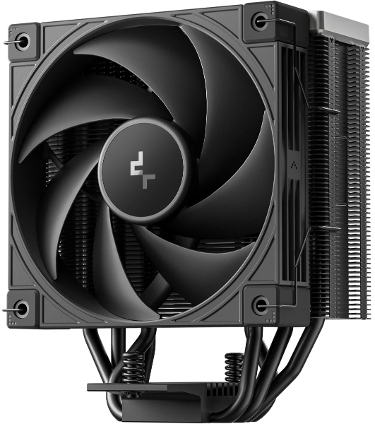 Кулер для процессора DEEPCOOL AK400 G2 LGA1851/1700/1200/115X/AM5/AM4 (12шт/кор, TDP 220W, PWM, Fan 120мм, 4 тепл. Трубки, Wood-grain top cover, черный) RET (R-AK400G2-BKNNMN-GJD)