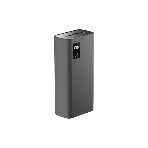 Портативный аккумулятор OLMIO QR-30, 30000mAh, 22.5W, QuickCharge3.0/PowerDelivery, LCD, серый, фото 1