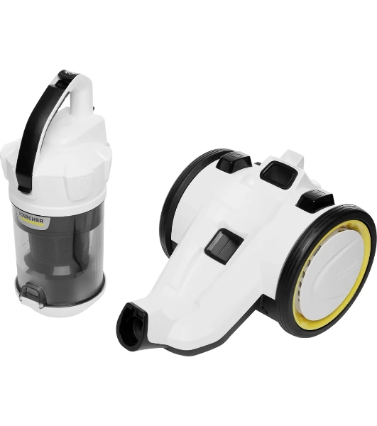 Пылесос Karcher VC 3 белый/черный, 250/700 Вт, уборка сухая, пылесборник контейнер 0.9 л