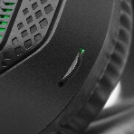 Гарнитура Exegate Cosmos HS-704GL чёрный, проводная, USB, виртуальный звук 7.1, подсветка, фото4